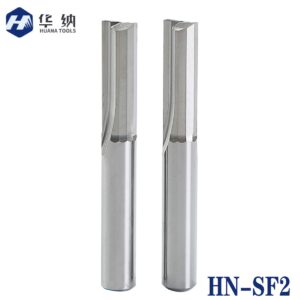 TWO STRAIGHT FLUTES BITS